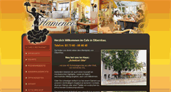 Desktop Screenshot of cafe-flamenco.de